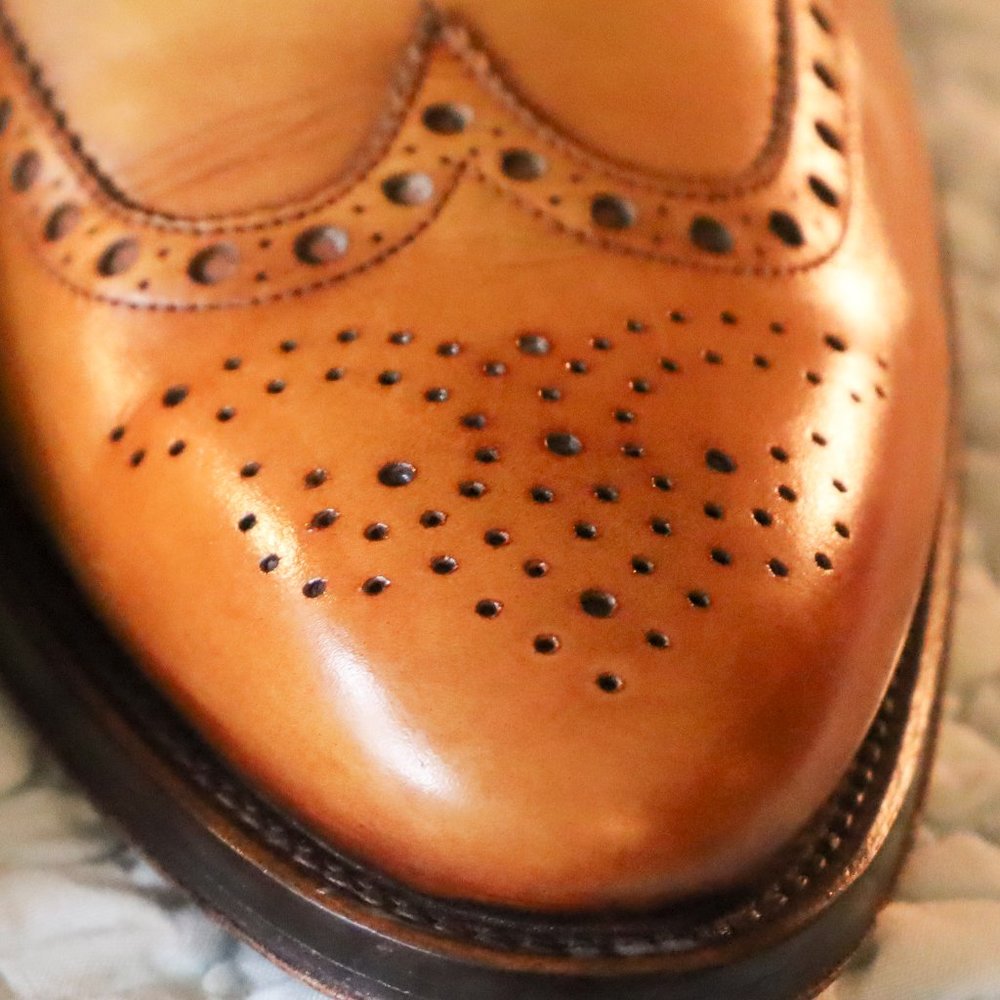Magnanni 10-M Cognac Oxford Dress Shoes
